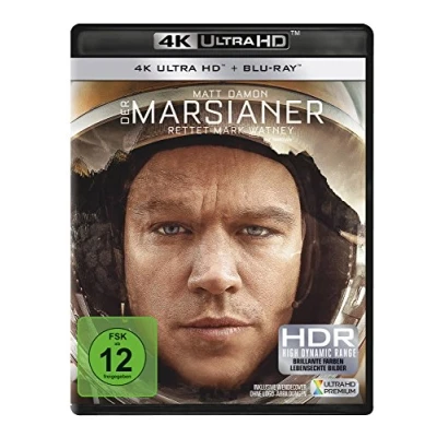 Afbeelding van Der Marsianer Rettet Mark Watney (Ultra HD Blu ray &amp; ray)
