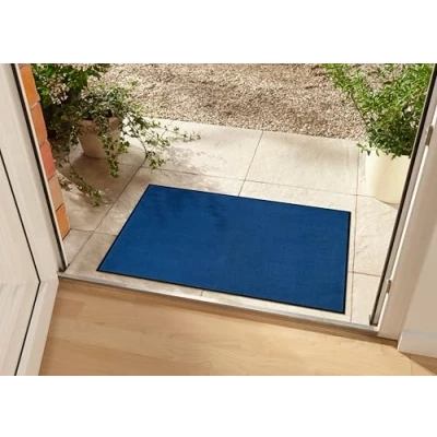 Afbeelding van Effen Deurmat Plain Wasbaar 30C Marineblauw 90x150 Cm