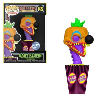 Afbeelding van Funko Pop! Killer Klowns From Outer Space Baby Klown #1422 Black light, Special Edition