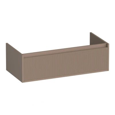 Afbeelding van Brauer Hope Wavy onderkast Mat mokka 100 cm 1