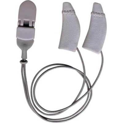 Afbeelding van Ear Gear Mini Curved Grijs Met Koord