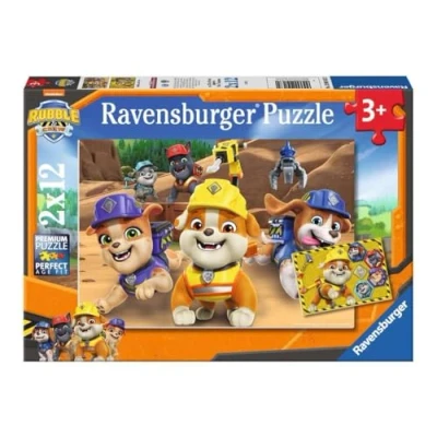 Afbeelding van Ravensburger Puzzel 2 x 12 stukjes Rubble &amp; Crew