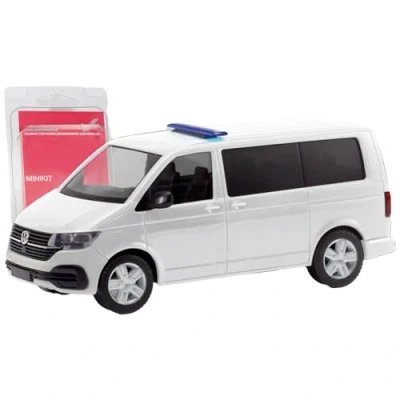 Afbeelding van Herpa Minikit VW T 6.1 bus met hanger DBS 5000, wit, 13895, meerkleurig