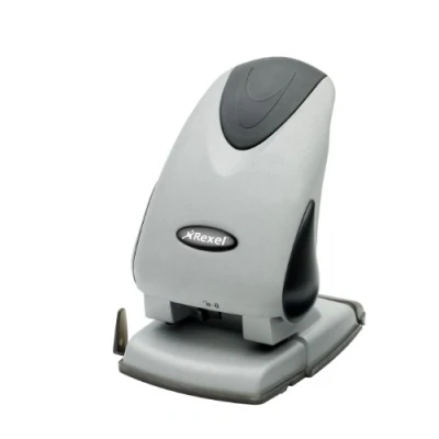 Afbeelding van Perforator Rexel P265 2 gaats 65vel zilver/zwart