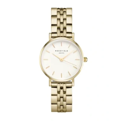 Afbeelding van Rosefield The Small Edit 26WSG 267 dameshorloge horloge Goudkleur