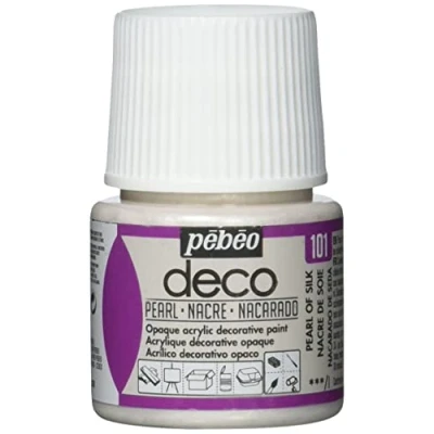 Afbeelding van Verf zijde parelmoer acryl dekkend 45 ml déco Pébéo