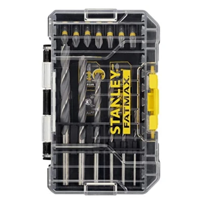 Afbeelding van Stanley Fatmax metaalboren, en bitset STA88554 XJ 19 delig