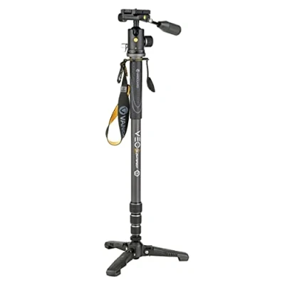 Afbeelding van VANGUARD VEO 2S CM 264TBP120T CARBON FIBRE MONOPOD MET TRI FEET EN BAL/PAN HOOFD