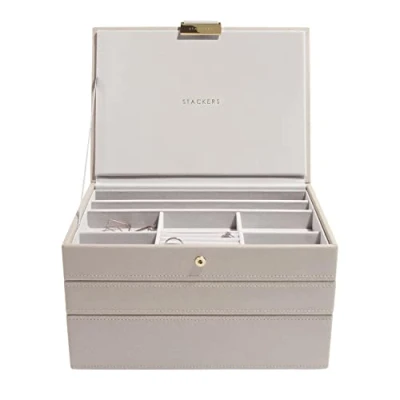 Afbeelding van STACKERS sieradendoos TAUPE