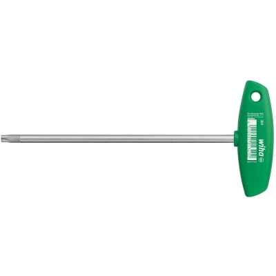 Afbeelding van Wiha 364020100 Stiftsleutel met dwarsgreep TORX® mat verchroomd T20 x 132 mm 01332