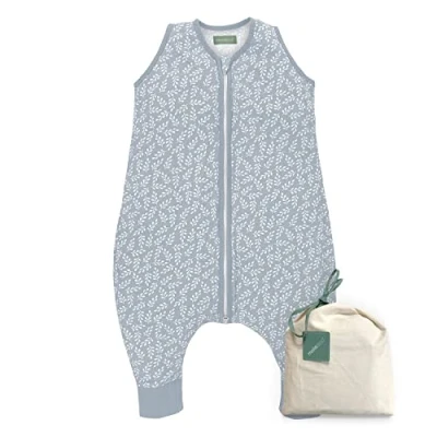 Afbeelding van Molis&amp;co Pyjama met blaas, 0,5 TOG, 6 maanden, ideaal voor de zomer, Blue Garden, 100% katoen