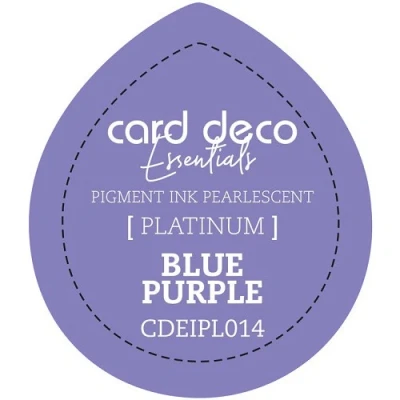 Afbeelding van Card Deco Essentials Pigment Ink Pearlescent Blue Purple