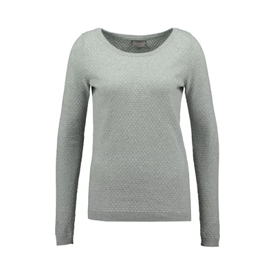 Afbeelding van Vero Moda Vmcare Structure LS Oneck GA NOOS Trui, Dames, Maat: XL, Light grey melange