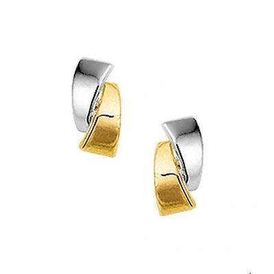 Afbeelding van Geelgouden Oorknoppen 4007490 Oorbellen horloge Goudkleur
