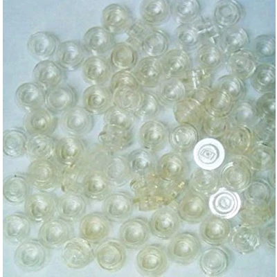 Afbeelding van LEGO Bricks Strijkijzer, rond, 80 stuks, 1 x pluggen, transparant
