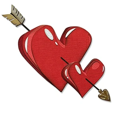 Afbeelding van Sizzix Thinlits die set Lovestruck colorize