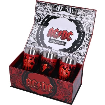 Afbeelding van Nemesis Now AC/DC Logo Set (Set of 3) Shot glas Multicolours