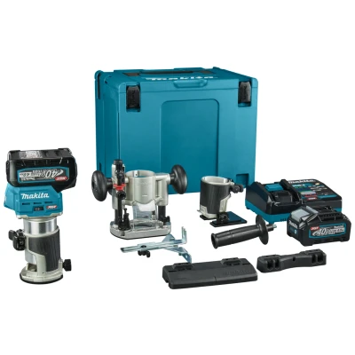 Afbeelding van Makita RT001GM206 40 V Max Boven en kantenfrees