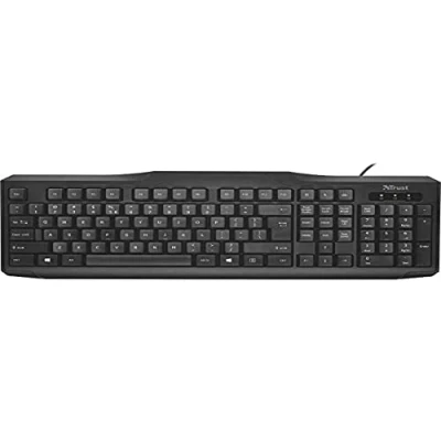 Afbeelding van Trust ClassicLine Toetsenbord, Qwertz Duitse Indeling, Zwart
