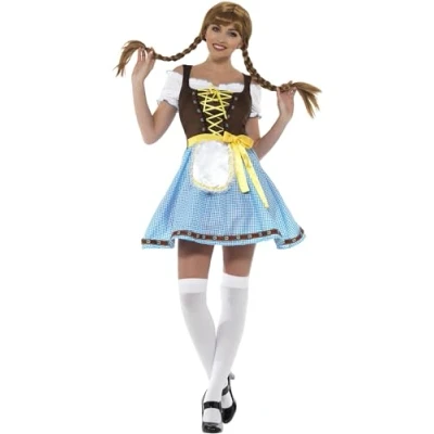Afbeelding van Boeren Tirol &amp; Oktoberfest Kostuum Olga Sexy Dirndl Vrouw Small Bierfeest Verkleedkleding