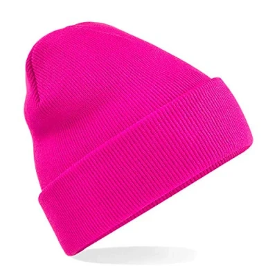 Afbeelding van Beechfield Muts Original met omslag B45 Fuchsia