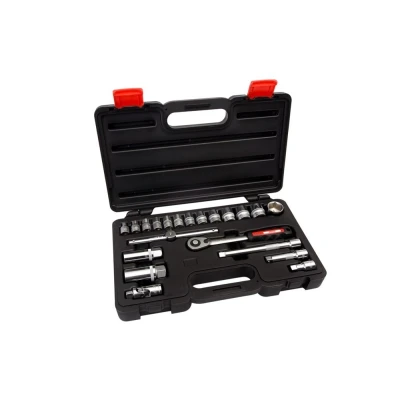 Afbeelding van 4Tecx Dopsleutelset 21 delig 3/8&quot;