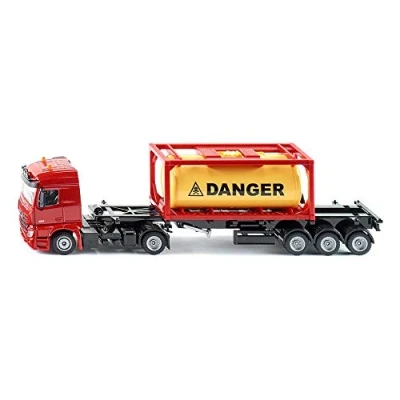 Afbeelding van Siku Vrachtwagen Met Tank Container 1:50