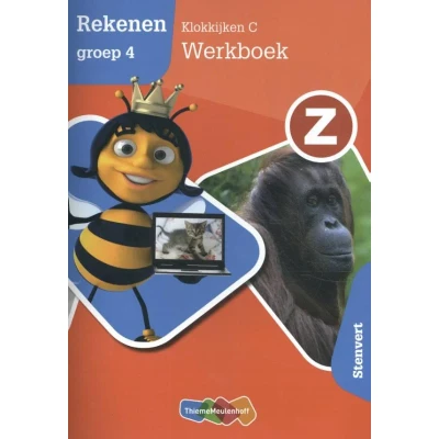 Afbeelding van Z Rekenen Groep 4 Klokkijken C Werkboek (Paperback)