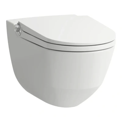 Afbeelding van LAUFEN Cleanet Douche WC diepspoel incl. toiletzitting met deksel en