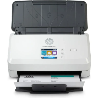 Afbeelding van HP Scanjet Pro N4000 snw1 600 x DPI Paginascanner Zwart, Wit A4