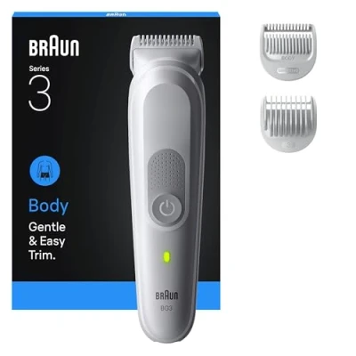 Afbeelding van Braun Body Groomer Series 3 BG3530 +3 Verzorgingstools Verzorgen &amp; Trimmen Waterdicht Grijs