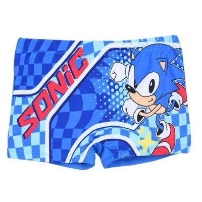 Afbeelding van Sonic The hedgehog Zwembroek Blauw Maat 104