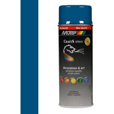 Afbeelding van motip crafts hoogglans ral 5010 103544 400 ml