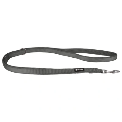 Afbeelding van Petlando Trainingslijn Mesh Antraciet Hondenriem 300x1.5 cm