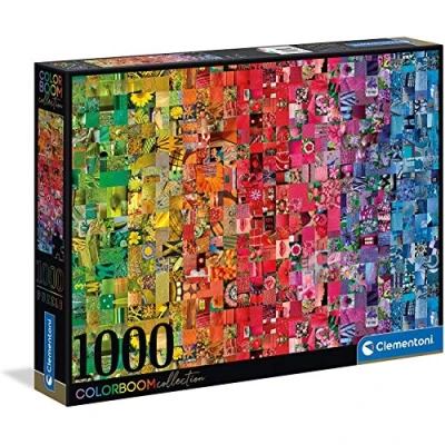 Afbeelding van Clementoni Legpuzzel Collage Colorboom, 1000st.