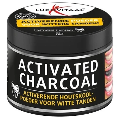 Afbeelding van Lucovitaal Activated Charcoal 50GR
