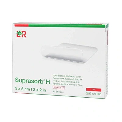 Afbeelding van Suprasorb H Hydrokolloid thin 5 x 5cm 10st