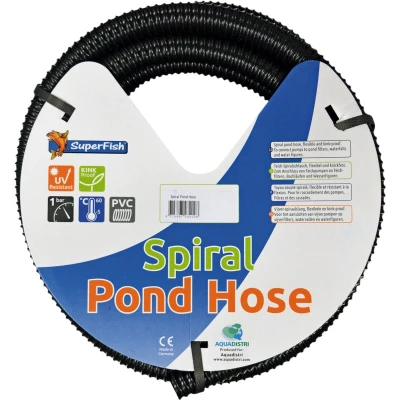 Afbeelding van Superfish Zwarte Spiraalslang 20 mm (lengte 30 mtr.)
