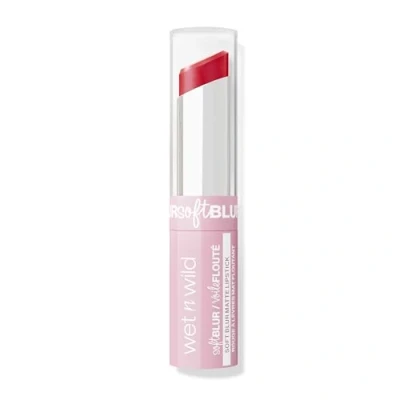 Afbeelding van Wet n Wild Cloud Pout Soft Blur Matte Lipstick, Lipstick met Niet uitdrogende en Langhoudende Formule, Lichtgewicht Hydraterend, Little Red Rosette