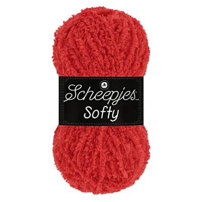 Afbeelding van Scheepjes Softy 50g 485 Rood