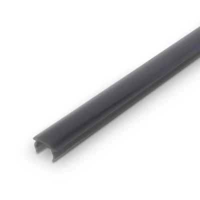Afbeelding van Briloner Pimp your Panel diffuser dark smoke look, kunststof profiel, accessoire akoestische panelen, spleetbreedte 12 13 mm, klembaar, inkortbaar, 1,3m, look