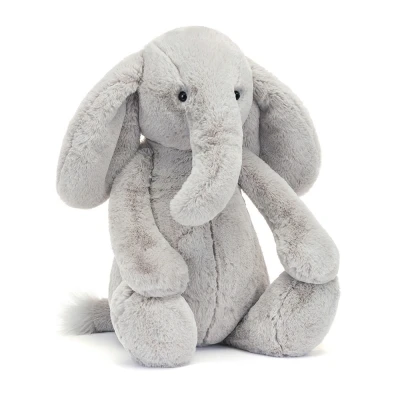 Afbeelding van Jellycat knuffelolifant bashful luxe elephant thuddeus 51 cm