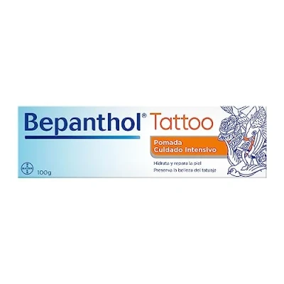 Afbeelding van Bepanthol, Lichaamslotion, Intensieve tatoeageverzorging (Lichaamscrème)