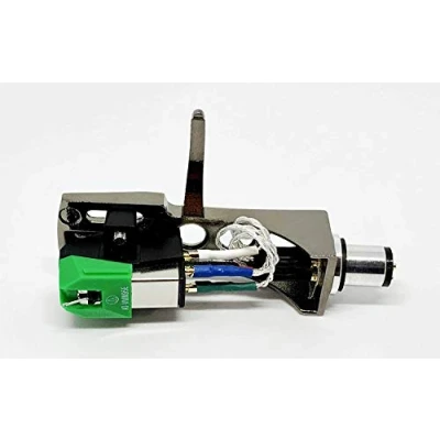 Afbeelding van Titanium vergulde hoofdschaal, houder, cartridge en stylus, naald voor Technics SL 1000, 1100, 1200, 1210, 1300, 1301, 1310, 1350, 1400, 1401, 1410