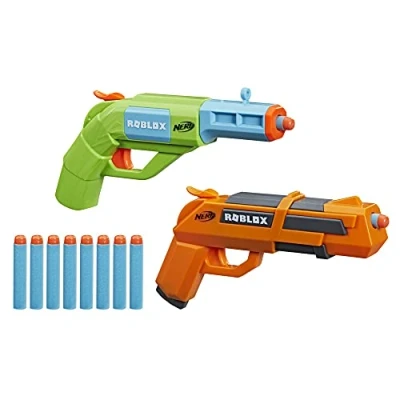 Afbeelding van Nerf Roblox Jailbreak: Armory, 2 blasters, 10 darts, code om een virtueel item te ontgrendelen in de game