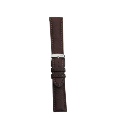 Afbeelding van Morellato horlogeband Tintoretto U3221767030CR22 / PMU030TINTOR22 Leder Donkerbruin 22mm + standaard stiksel