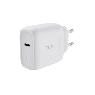 Afbeelding van Trust Maxo USB C Oplader van 45 W Wit