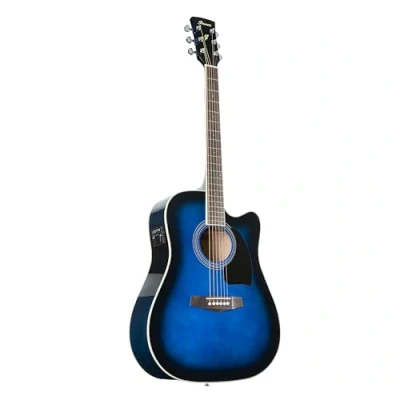 Afbeelding van Ibanez PF15ECE TBS Transparent Blue Sunburst