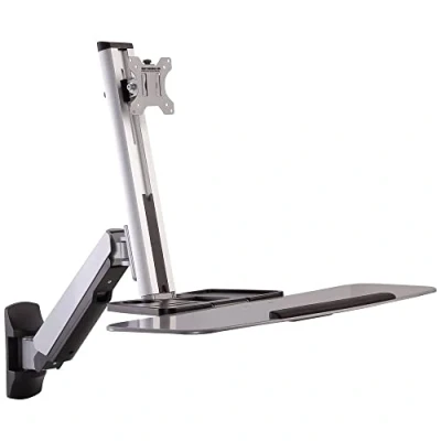 Afbeelding van SpeaKa Professional SP MM 705 Monitor wandbeugel 1 voudig 33,0 cm (13) 81,3 (32) Zilver In hoogte verstelbaar, Kan