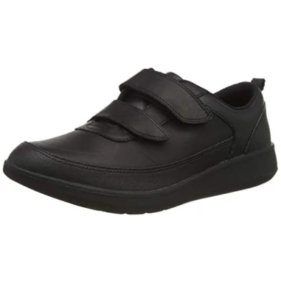 Afbeelding van Clarks Scape Flare K jongens Sneaker laag, zwart , 33 EU